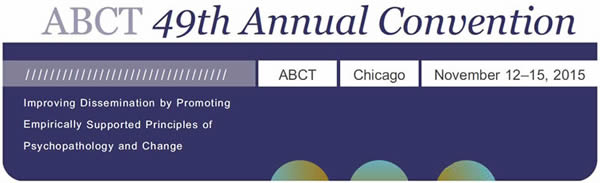 logo for ABCT 2015 convention