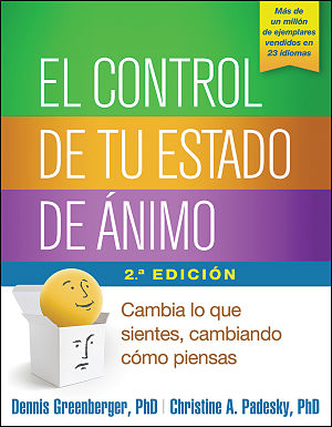 spanish edition of mind over mood book cover