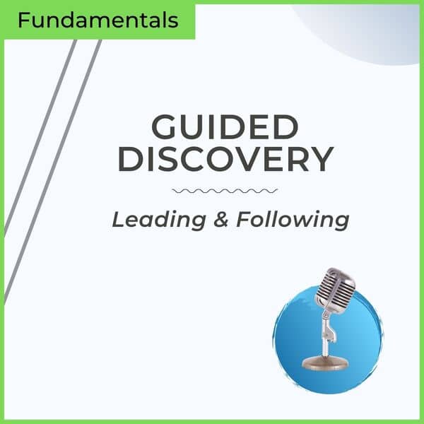 guided discovery. leading and following on mp3 audio