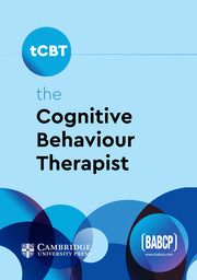 book cover of the cognitive behaviour therapist