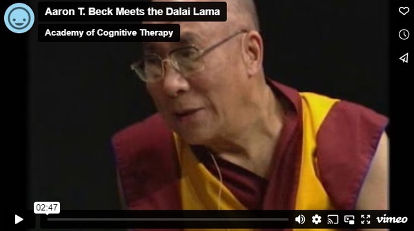 aaron t beck meets the dalai lama