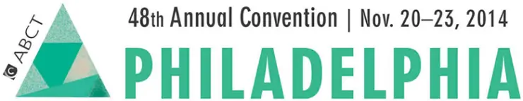 Logo for the 48th Annual Convention of the Association for Behavioral and Cognitive Therapies (ABCT)